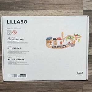 IKEA LILLABO Colorful Train Set